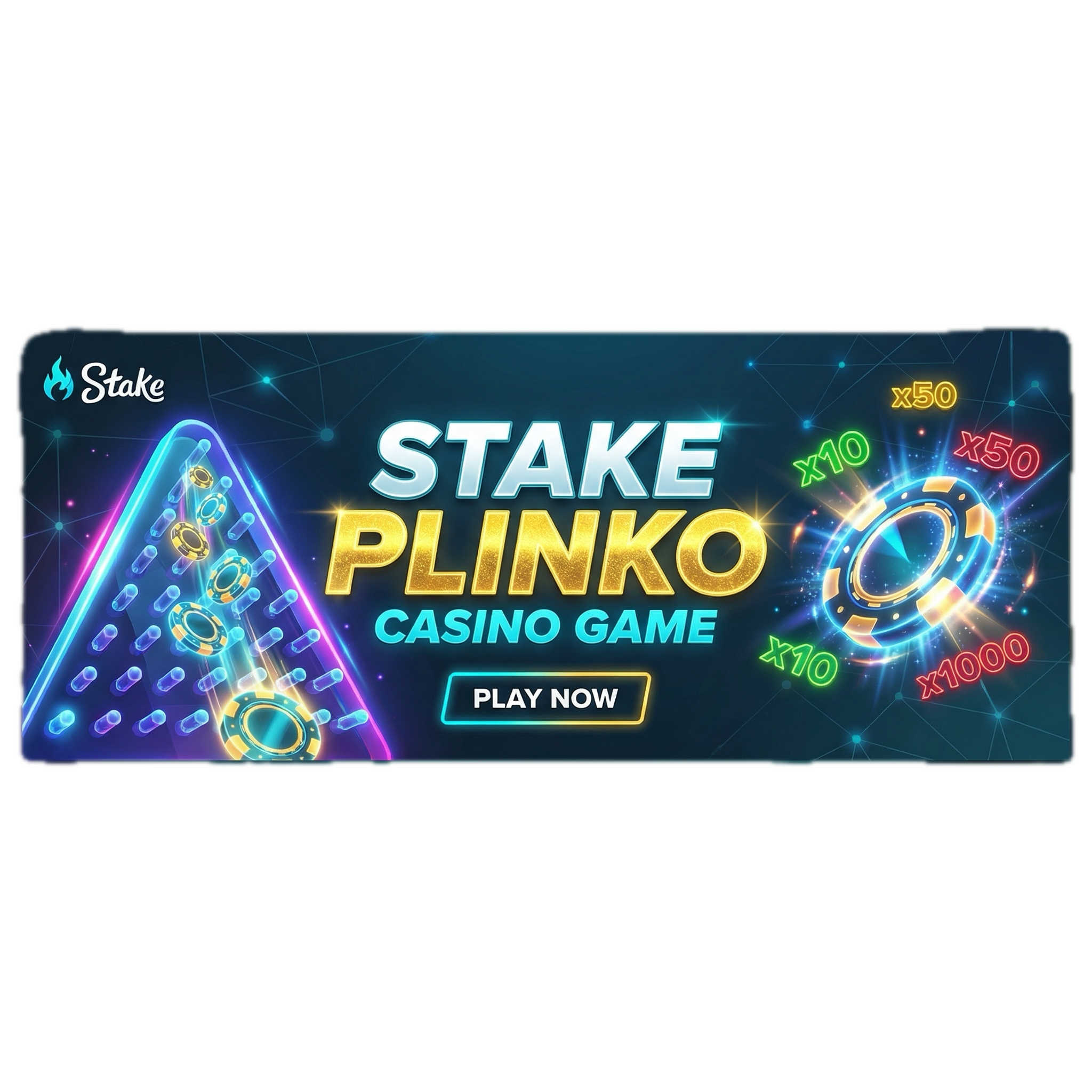 Plinko casino banner
